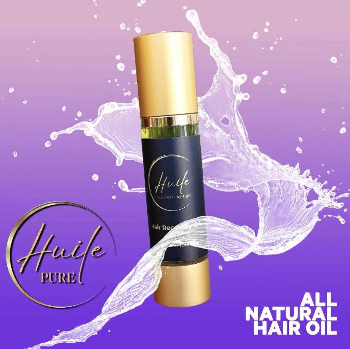 Huile Pure All Natural Hair Oil - Hair Recovery Oil exclusively at Chameleon Beauty Salon