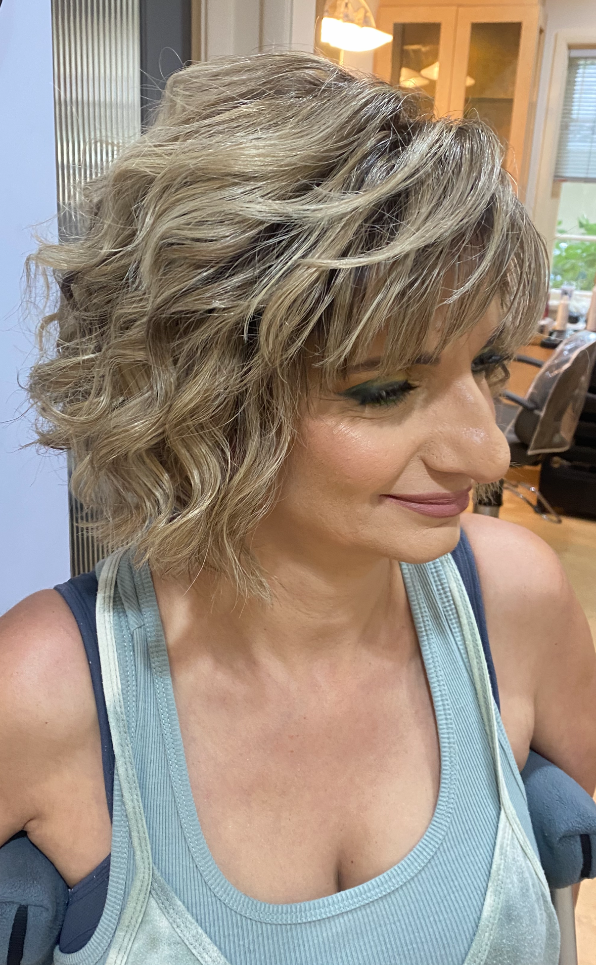 Chameleon Salon hair styling